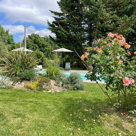 Chambres D Hotes Avec Piscine Et Spa La Foliere Saumur Villebernier Bagian luar foto