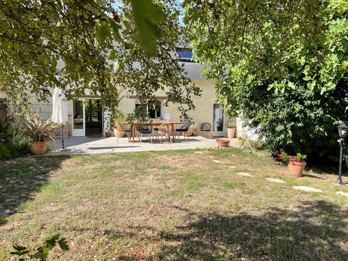 Chambres D Hotes Avec Piscine Et Spa La Foliere Saumur Villebernier Bagian luar foto