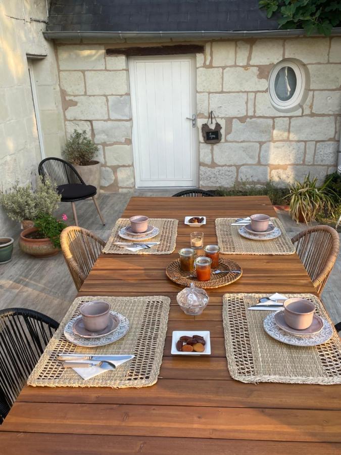 Chambres D Hotes Avec Piscine Et Spa La Foliere Saumur Villebernier Bagian luar foto
